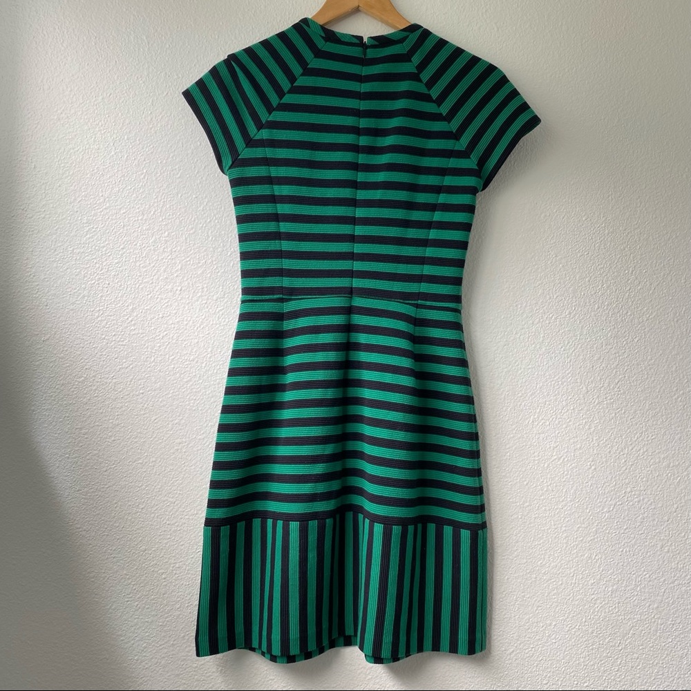 120. Banana Republic Stripe Short Sleeve Dress - Picture 11 of 12